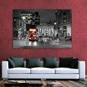 Canvas print London, London bus