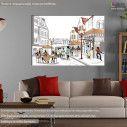 Canvas print Street views in the old city I