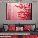 Canvas print Forest magic mist