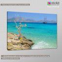 Canvas print Aegean, Koufonisia, side