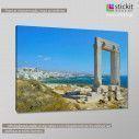Canvas print Aegean, Naxos, side
