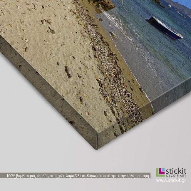 Αιγαίο, Μήλος, πίνακας σε καμβά, λεπτομέρεια