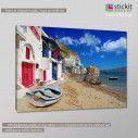 Canvas print Aegean, Milos, side