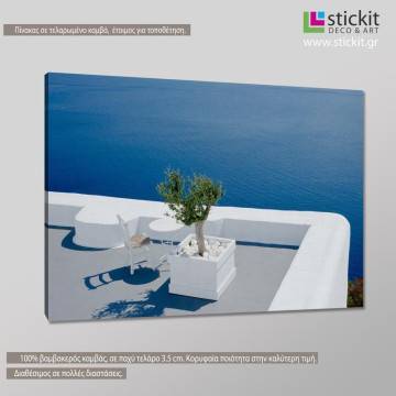 Canvas print Overlooking the Aegean Sea 2