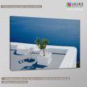 Canvas print Overlooking the Aegean Sea, side