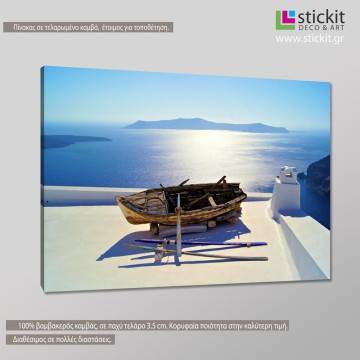 Canvas print Trip to Santorini II Framed canvas View 1 2