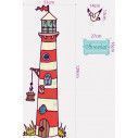 Wall stickers height measure, Lighthouse