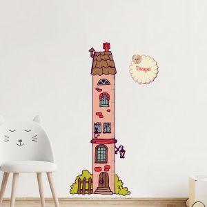 Wall stickers height measure The princess's tower