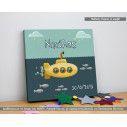 Kids canvas print Submarine