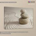 Canvas print Balance II, side