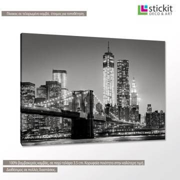 Canvas print Brooklyn bridge 2