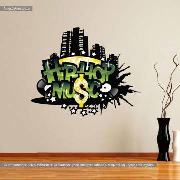 Wall stickers Music, HipHop