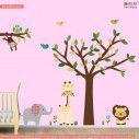 Kids wall stickers Cute Africa