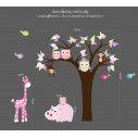 Kids wall stickers Happiness tree