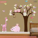 Kids wall stickers Happiness tree