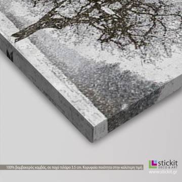 Πίνακας σε καμβά Four seasons πανοραμικός Καμβάς τελαρωμένος Όψη 1 2