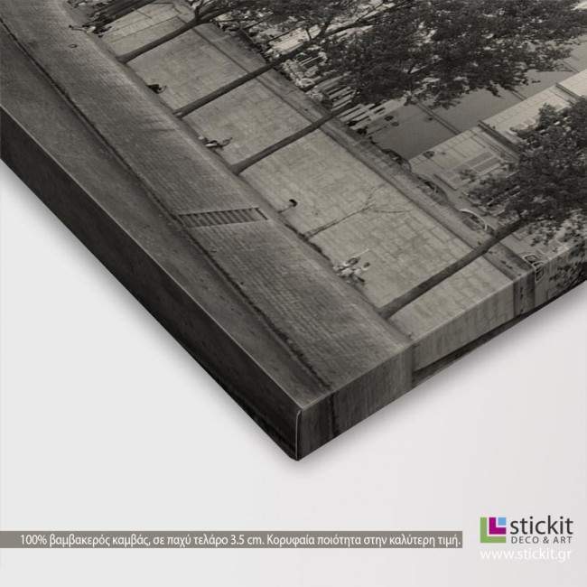 Canvas print Notre Dame de Paris, panoramic, detail