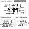 Wall stickers phrases. Kitchen quotes