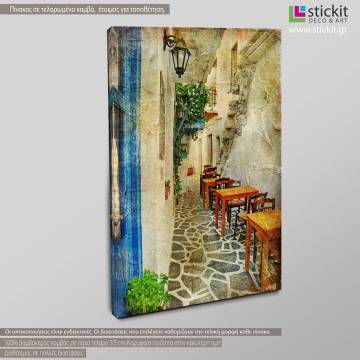 Canvas print Small road at island View 1 2