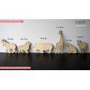 Wooden Wild animals