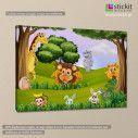 Kids canvas print Hide and seek