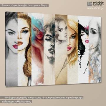 Canvas print Beauty is in the eye of the beholder Framed canvas View 1 2