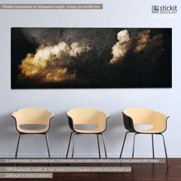Canvas print Night sky, panoramic