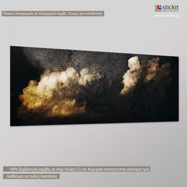 Night sky, πίνακας σε καμβά, κοντινό