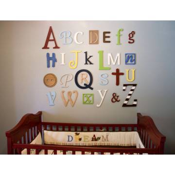 Wooden English alphabet 2