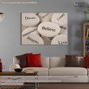 Canvas print Inspirational stones