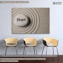Canvas print Inspirational stones, Hope