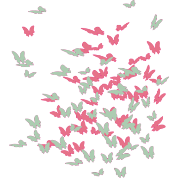 Wall stickers Butterflies 2