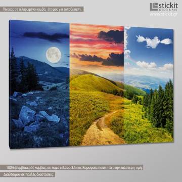 Canvas print Scenery, Time is irrelevant 2