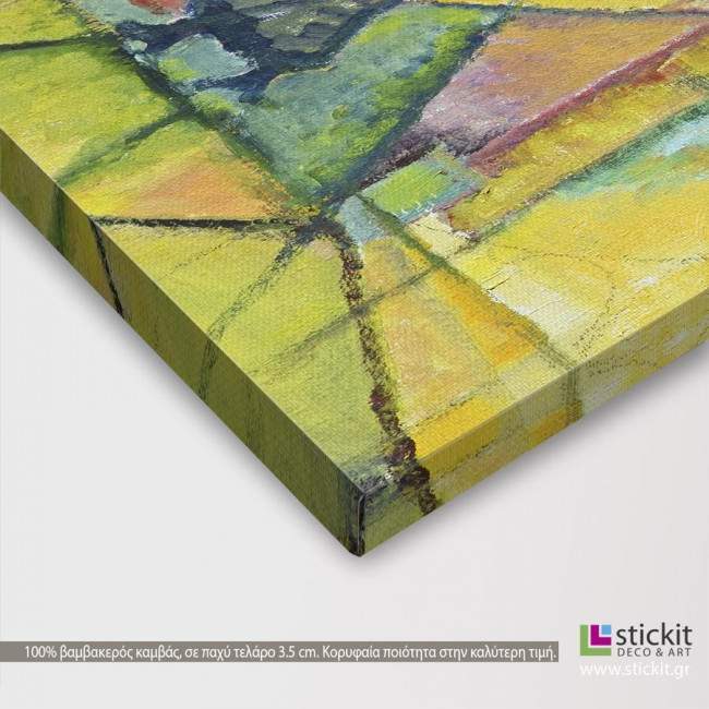 Canvas print Greek landscape, two panels, detail