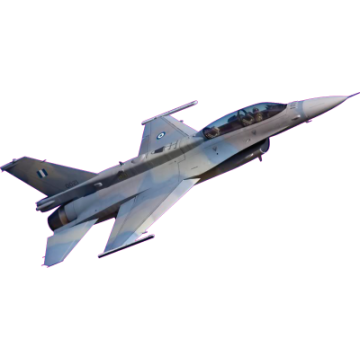 Αυτοκόλλητο τοίχου Ελληνικό F16 2