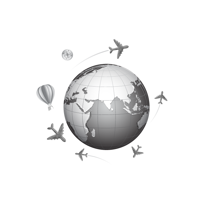 Wall stickers Travel the world 2