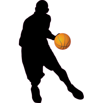 Αυτοκόλλητο τοίχου Μπασκετμπολίστας 2