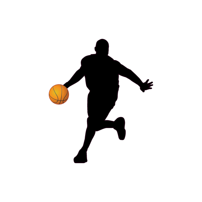 Wall stickers Basketball player 1