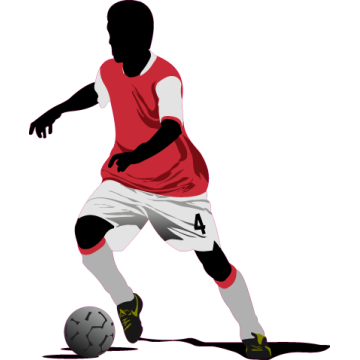 Wall stickers Football player IV 2