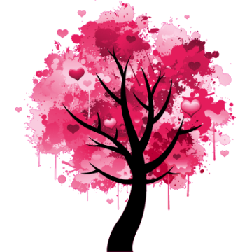 Wall stickers Splash tree! 2