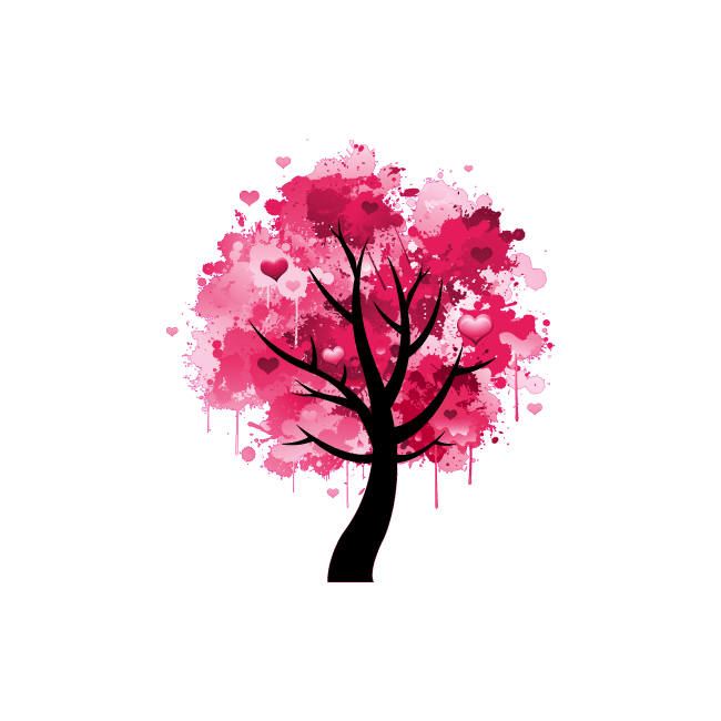 Wall stickers Splash tree!