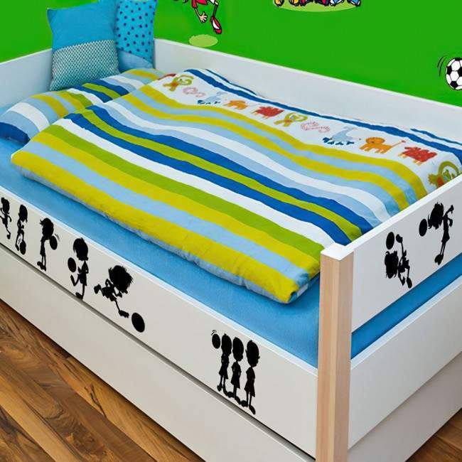 Wall stickers Little footballers