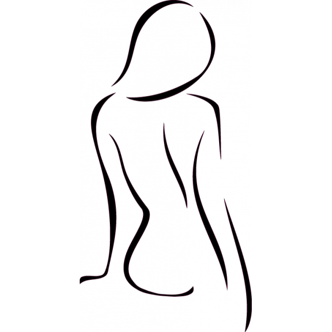 Wall stickers Female silhuete