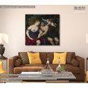 Canvas print A pair of lovers, Bordone Paris