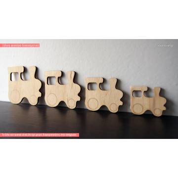 Wooden Train decorative figure 2