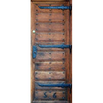 Αυτοκόλλητο πόρτας Old door,αυτοκόλλητο πόρτας 2