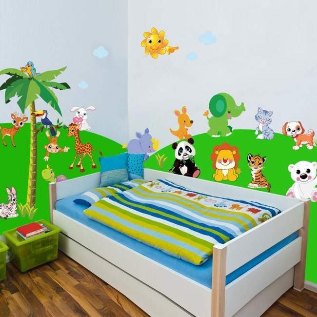 Wall stickers Land Animals