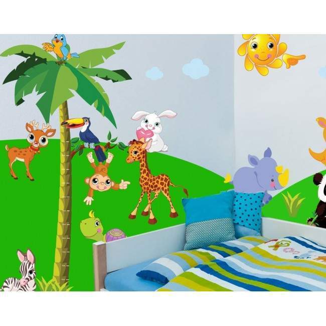 Wall stickers Land Animals