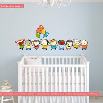 Kids wall stickers Kids dance