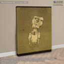Canvas print Ghost of a genius, Klee Paul, side